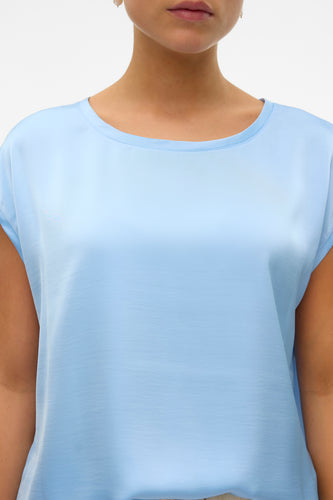 T-shirt met korte mouwen - blauw - VERO MODA®
