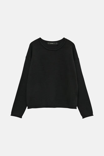 Pull met ronde hals - zwart - VERO MODA®