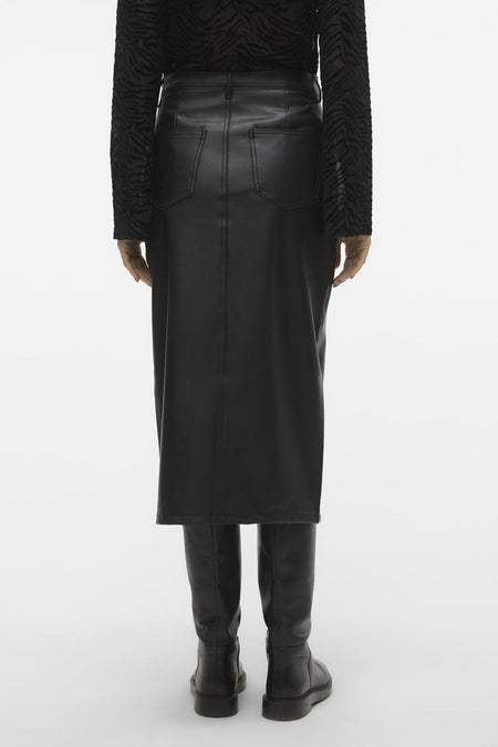 VMVERI HR CALF PL SKIRT NOOS