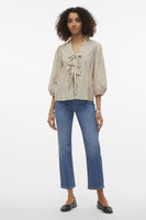 Hemd (lange mouwen) Ecru - VERO MODA®