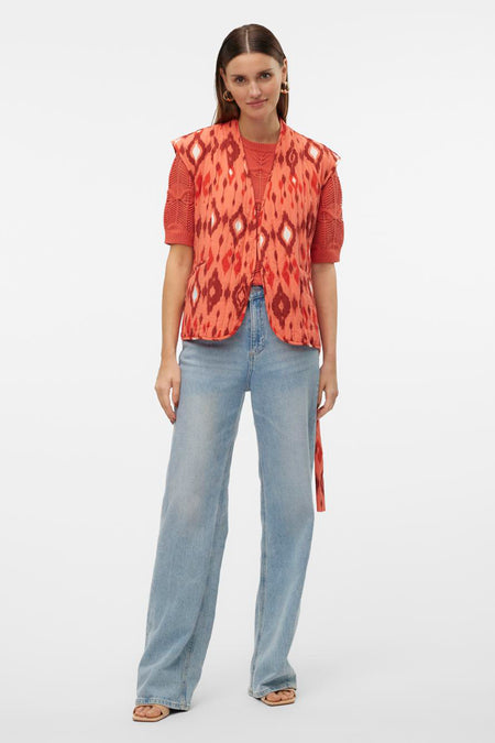 VMMILLE MAGDA S/L WAISTCOAT WVN BTQ