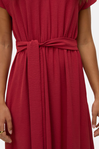 Kleedje met korte mouwen - rood - VERO MODA®