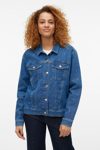 VMTESSA LS RHINES OVERSIZE DNM JACKET GA