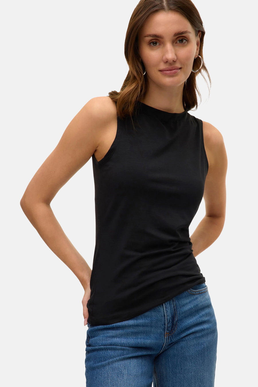 T-shirt met korte mouwen - zwart - VERO MODA®