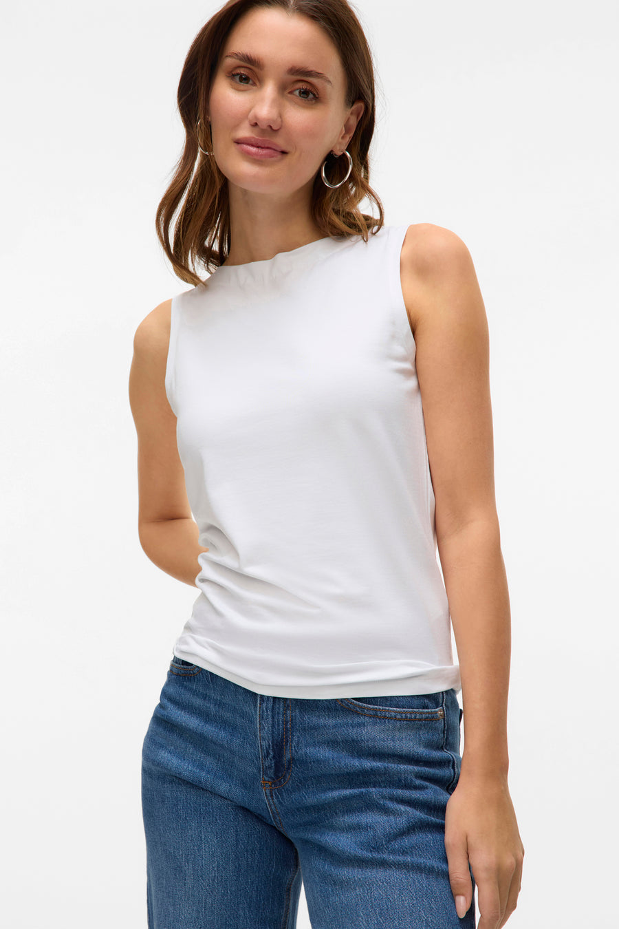 T-shirt met korte mouwen - wit - VERO MODA®