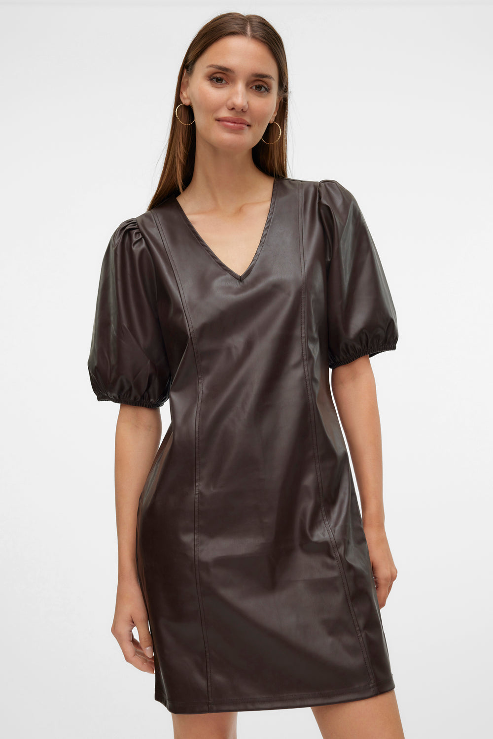 Robes manches courtes Brun - VERO MODA®