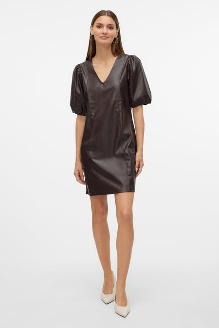 Kleedjes (korte mouwen) Bruin - VERO MODA®