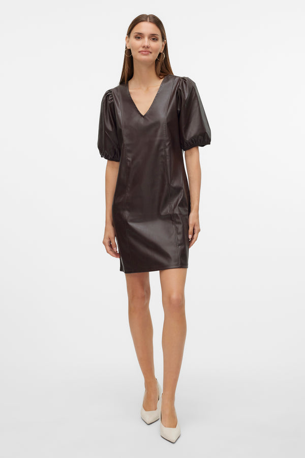 Kleedjes (korte mouwen) Bruin - VERO MODA®