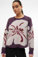 Trui met ronde hals Paars - VERO MODA®