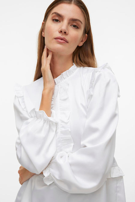 VMMERLE SIGNE FRILL SHIRT WVN EXP GA