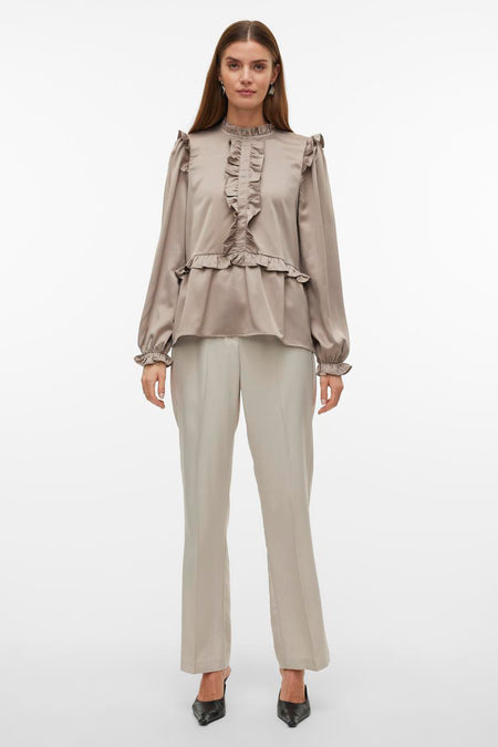 VMMERLE SIGNE FRILL SHIRT WVN EXP GA