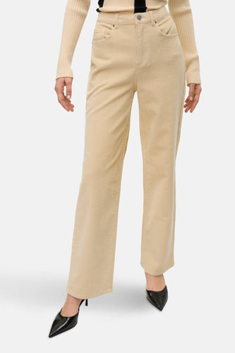 Broek - ecru - VERO MODA®