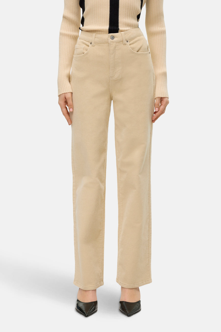 Broek - ecru - VERO MODA®