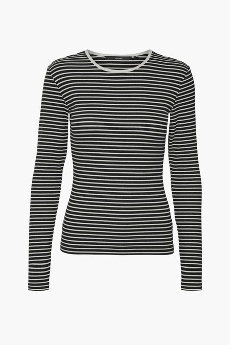 T-shirt met lange mouwen - zwart