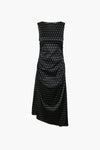 VMMINA SL BOAT NECK ASSYMETRIC DRESS VMA