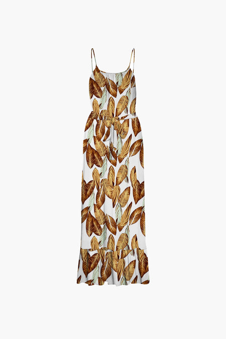 VMEASY JOY 7/8 STRAP DRESS WVN GA WM