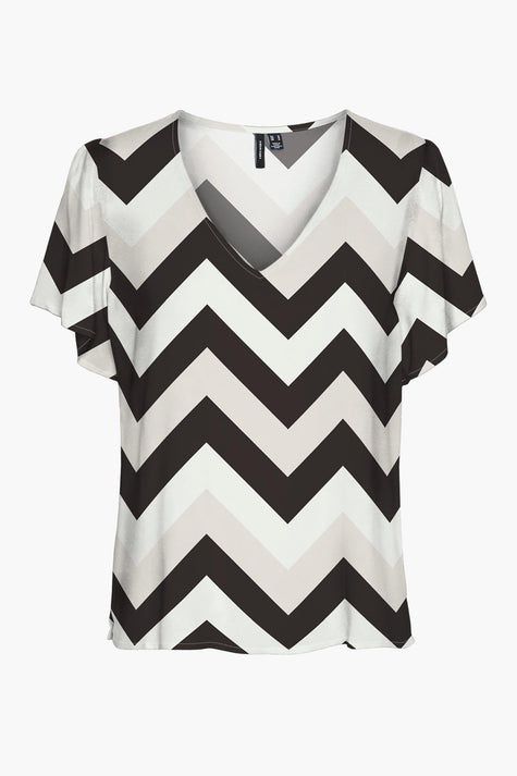 T-shirt met korte mouwen - zwart