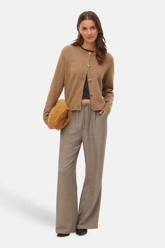 Pantalon coloré brun - VERO MODA® - VERO MODA® - 4