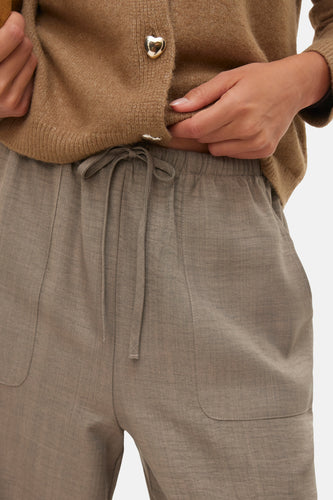 Pantalon coloré brun - VERO MODA® - VERO MODA® - 4