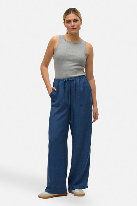 Colorbroek Blauw - VERO MODA®