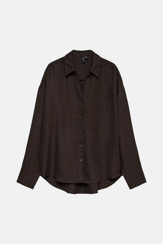 Hemd (lange mouwen) bruin - VERO MODA®