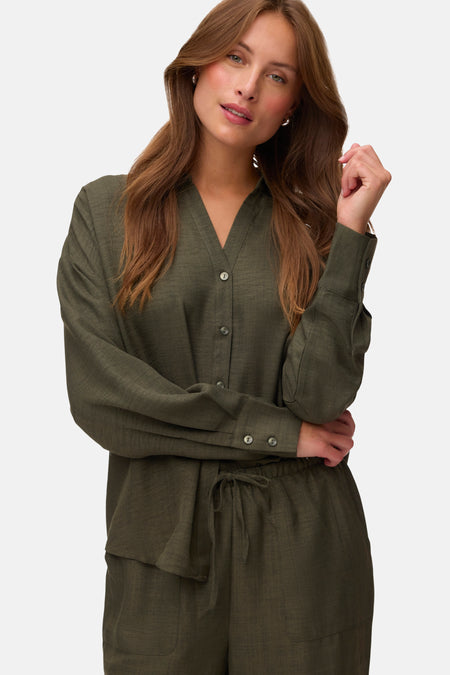 Chemisier (manches longues) vert - VERO MODA®