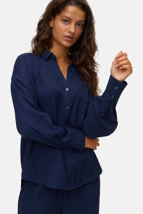 VMMELANEY QUEENY LS SHIRT WVN NOOS