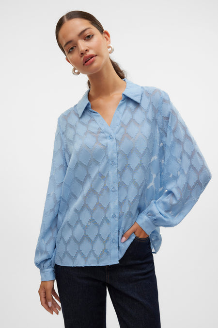 VMAYLA LS SHIRT WVN GA BF