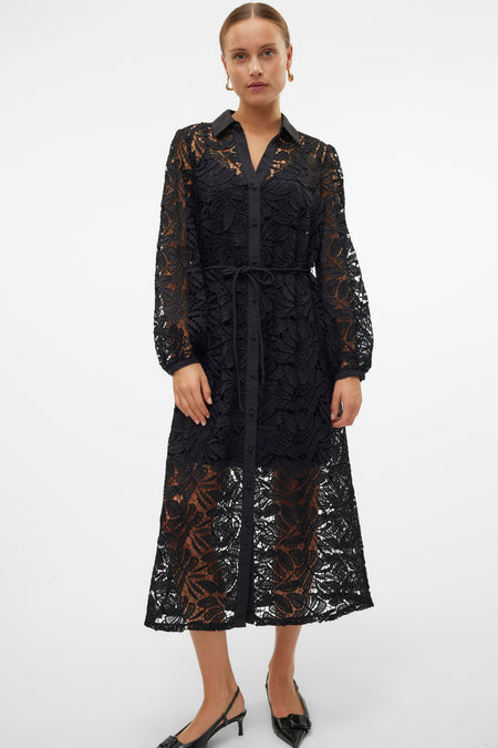 Kleedjes (lange mouwen) Zwart - VERO MODA®