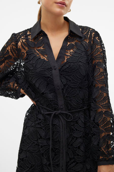 Kleedjes (lange mouwen) Zwart - VERO MODA®