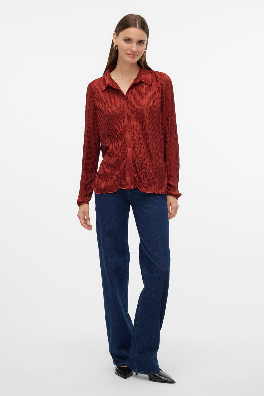 VMOLGA L/S SHIRT WVN BTQ