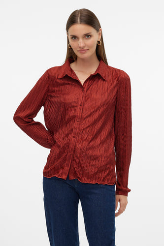 VMOLGA L/S SHIRT WVN BTQ