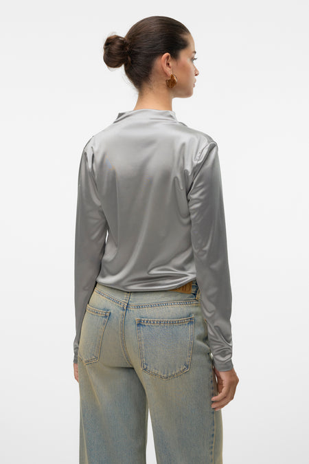 Blouse (lange mouwen) Grijs - VERO MODA®
