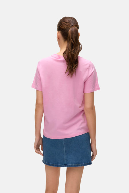 T-shirt met korte mouwen - roze