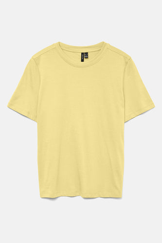 T-shirt met korte mouwen - geel - VERO MODA®