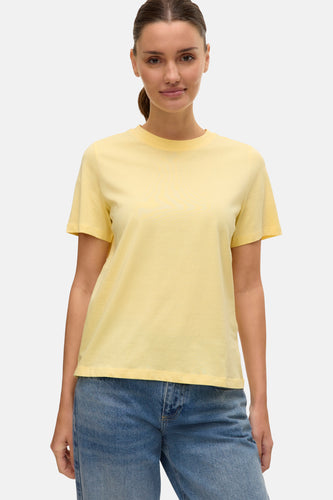 T-shirt met korte mouwen - geel - VERO MODA®