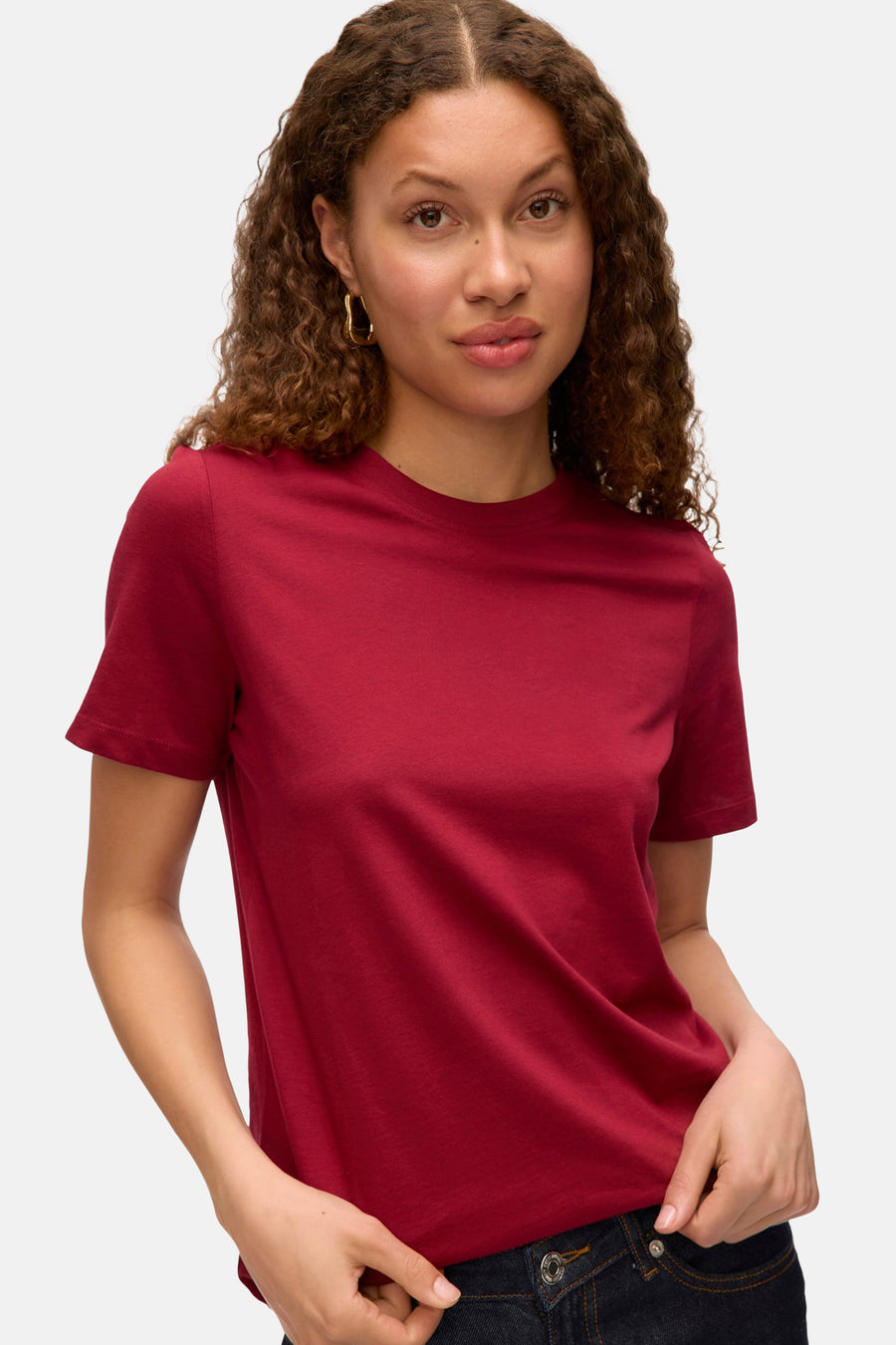 T-shirt met korte mouwen - rood - VERO MODA®