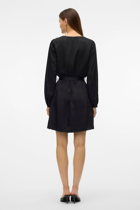 VMRIKKA L/S SHORT DRESS WVN BTQ