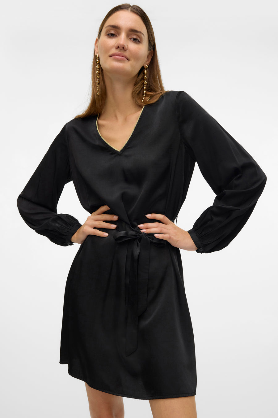 Robes à manches longues - noir