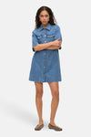 Kleedjes (korte mouwen) Mid blue denim - VERO MODA®