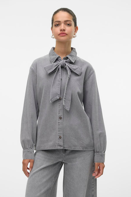 Jeanshemd Mid grey denim - VERO MODA®