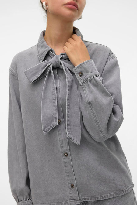 Jeanshemd Mid grey denim - VERO MODA®