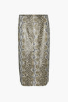 VMSALMA HW PL MIDI SNAKE SKIRT