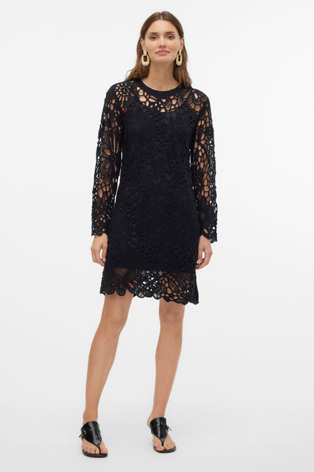Kleedjes (lange mouwen) Zwart - VERO MODA®