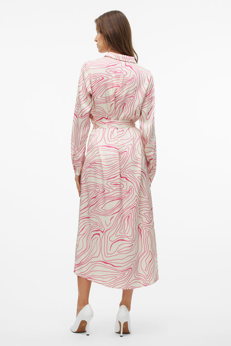 Kleedjes (lange mouwen) Roze - VERO MODA®