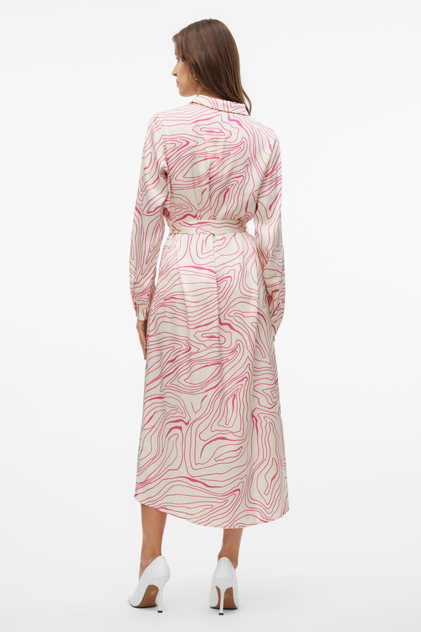 Kleedjes (lange mouwen) Roze - VERO MODA®