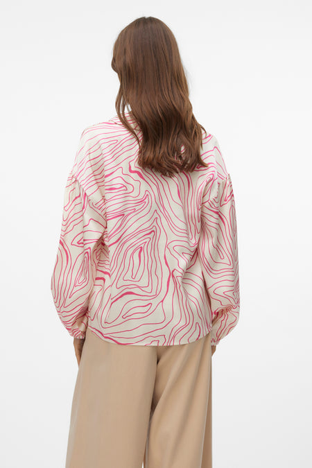 Blouse (lange mouwen) Roze - VERO MODA®