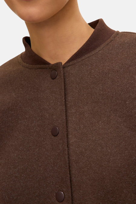 VMCHLOE LS SHORT BOMBER JACKET