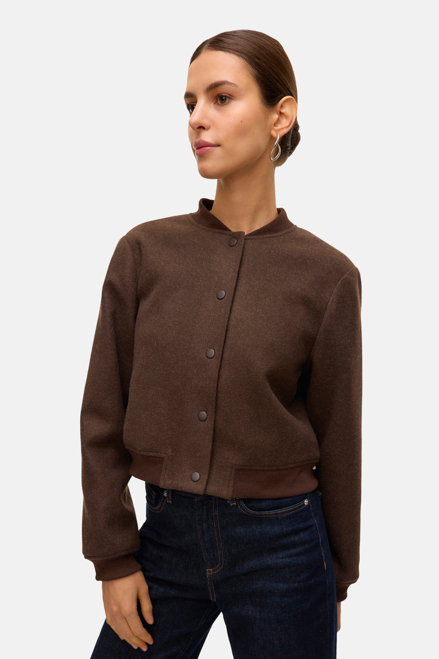 VMCHLOE LS SHORT BOMBER JACKET