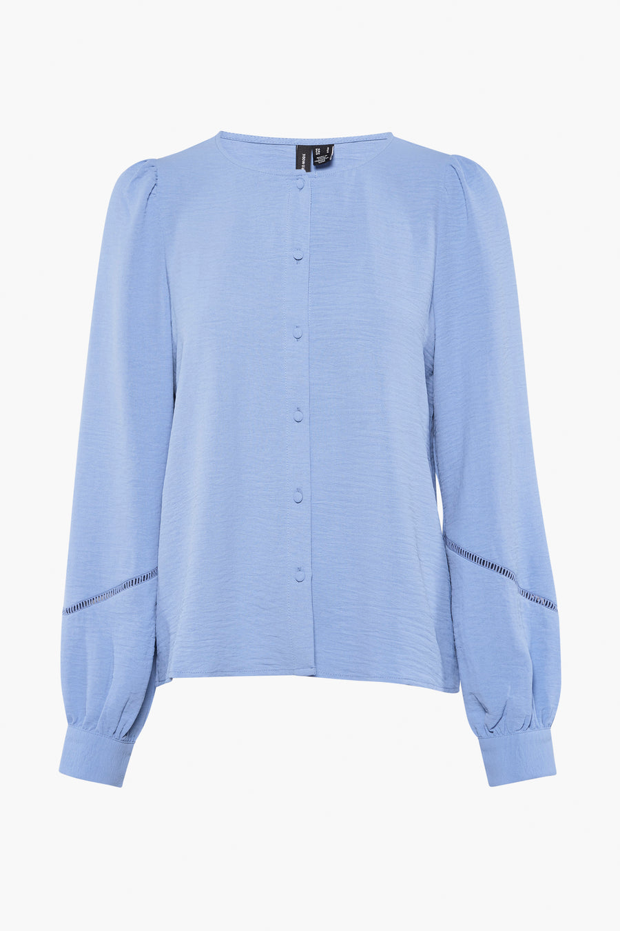 Blouse met lange mouwen - blauw